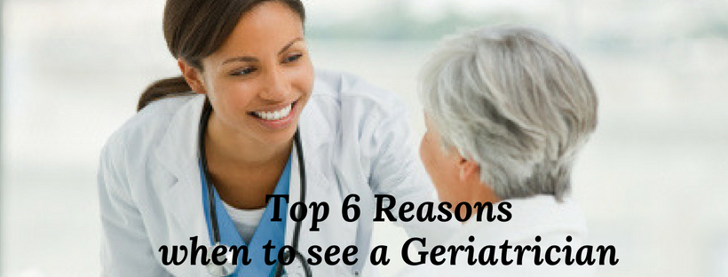 When to see Geriatrician